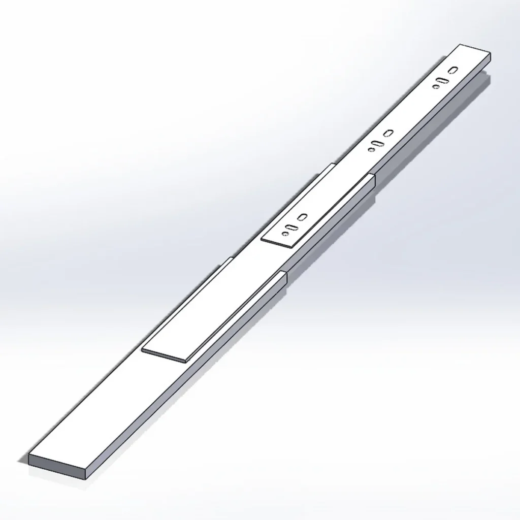 OKL T klizač 500 hrom DTC