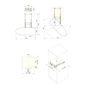 UP Daska za peglanje ugrad.HS