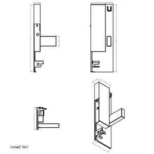 OKL E nosač skriv.fr.bel S DTC