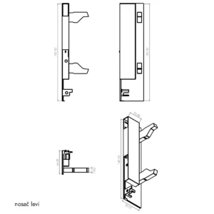 OKL E nosač skriv.fr.ant V DTC