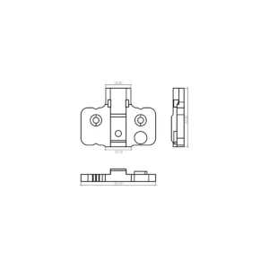 OPM ST međušarka pločica DTC