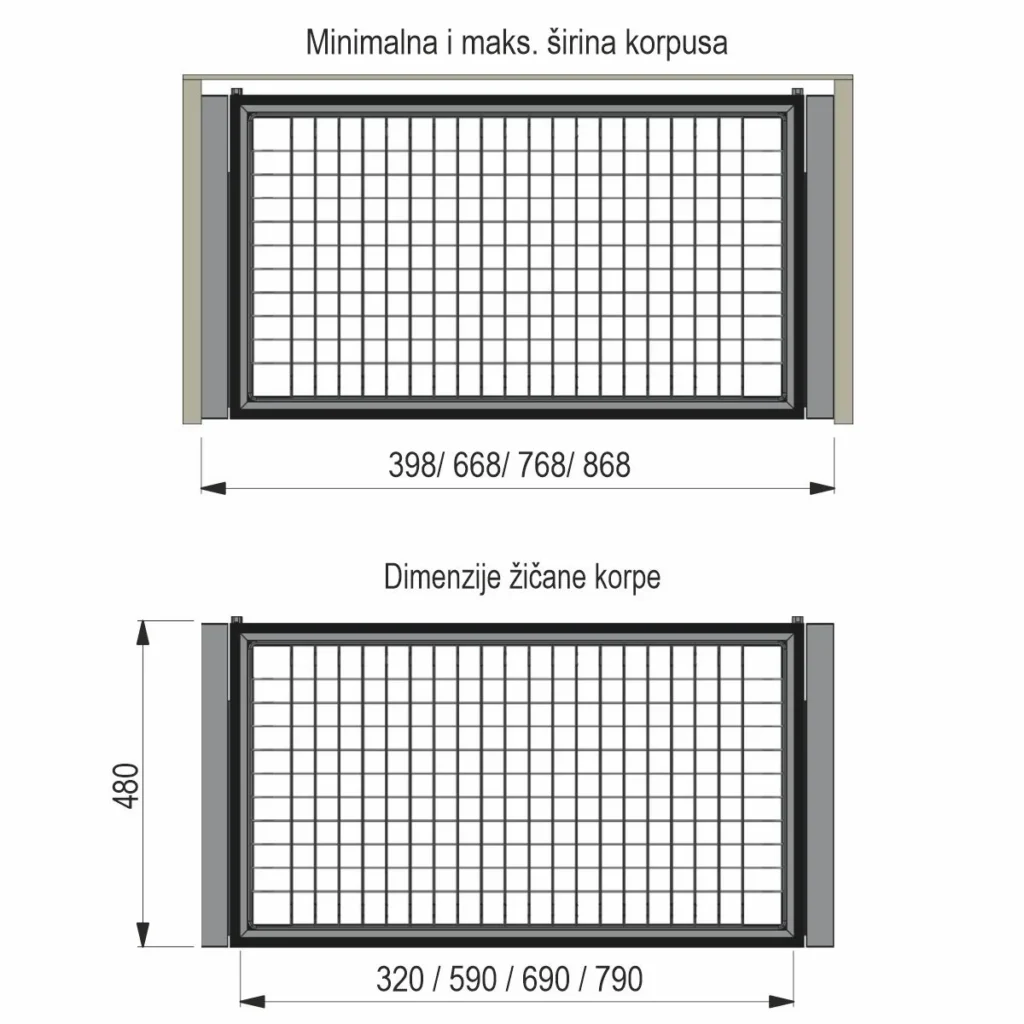 UP Premium polica – Model 6