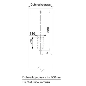 UP lifter 60×83 beli GTV