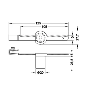 HF brav.nazub.jedn.staklo