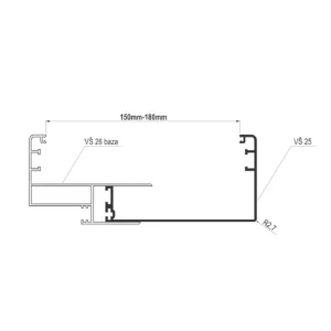 VŠ 25 150-180 Pervajz AL NE