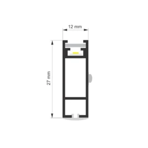 UP E led gar.šipka-senzor  90