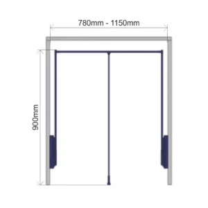 UPP lifter 78-115/15kg choco