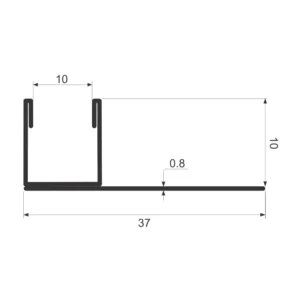 TK INOX ugr.profil S=10mm
