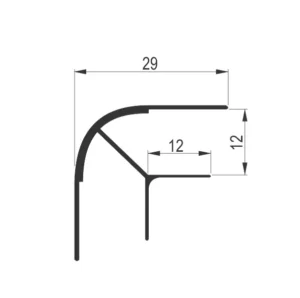 VP 1014 D vezni profil AL SM