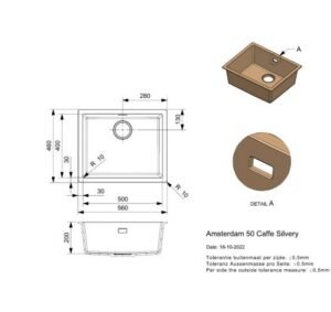 SUDOPERA AMSTERDAM50 CAFFE SILVER