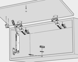 AVENTOS HK-XS MEHANIZAM 800-1800 B-20K1501