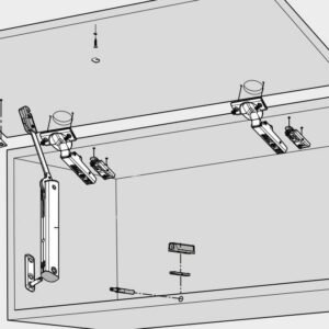 AVENTOS HK-XS MEHANIZAM 800-1800 B-20K1501