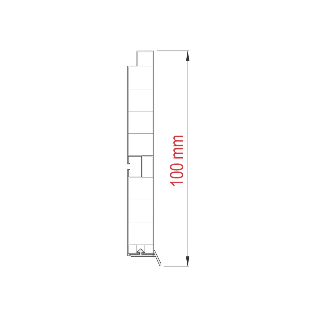 CN PVC cokla sjaj 10cm