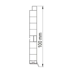 CN PVC kuhinjska cokla 10cm BSB