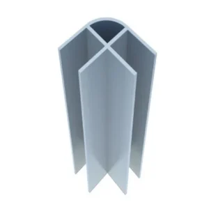 CN PVC ugao 10cm alu.fol.INOX