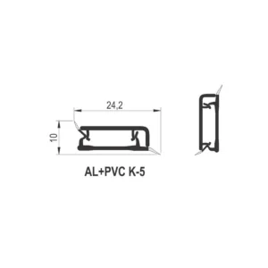 DP K5 diht al.profil L=5m SM