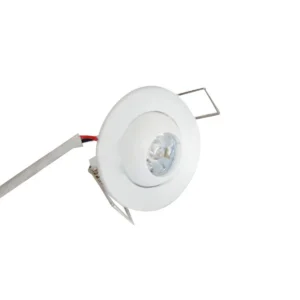E-X svet.KD68-1W bela krug WH