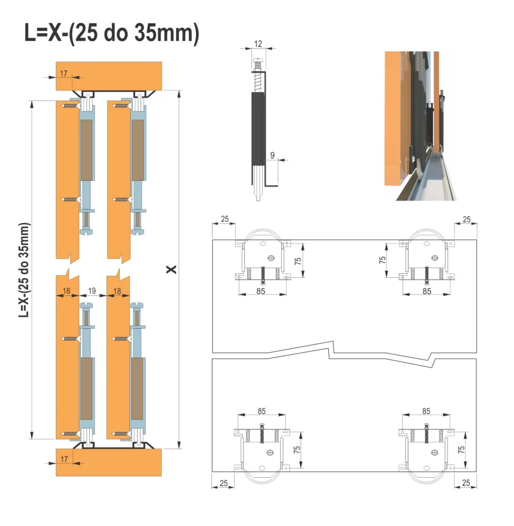 EP 016 metalni mehanizam