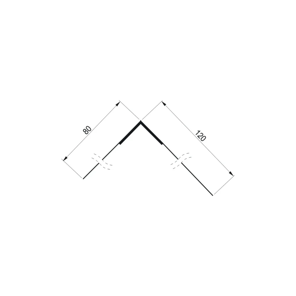 GRP Fasadni profil PVC JPL