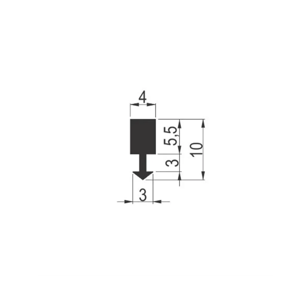 KB Al bordura S= 4mm SB