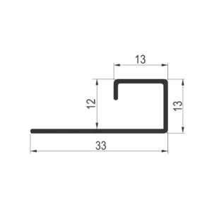 KG INOX ger kocka H=12mm bruš.