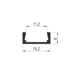 LED N 1506 al.profil 3m beliEX