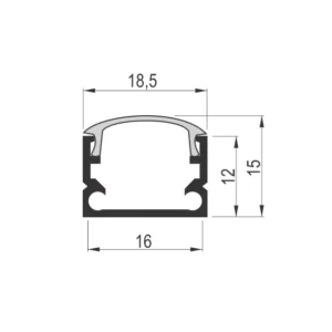 LED N 9029 al.profil