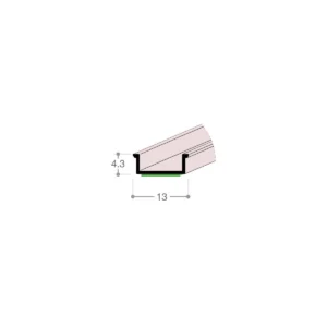 LED N E1 WIND baza PVC 3m FBS