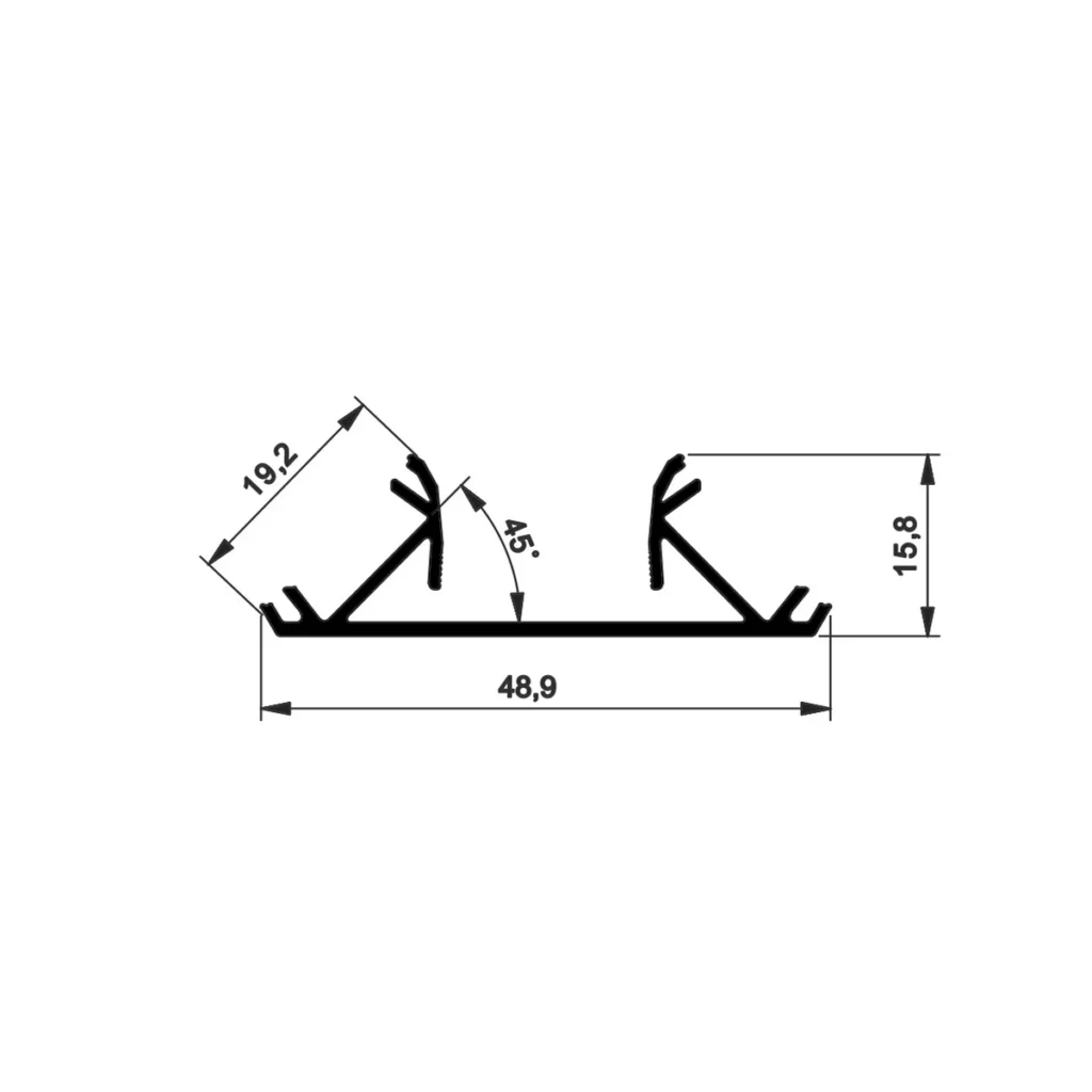 LED UGAO GLAX 2 str. AL SM
