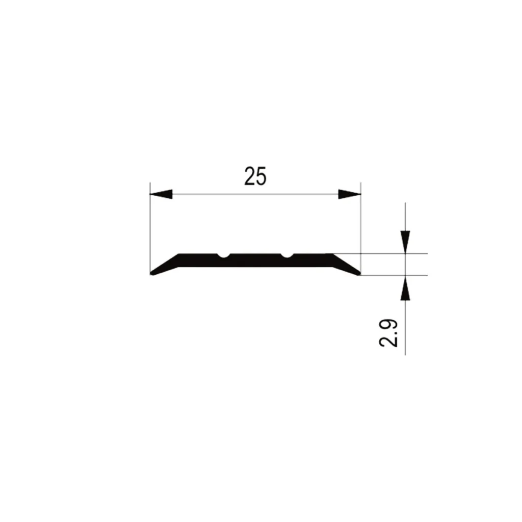 LIN 2852 ZM L=1,80m al.profil