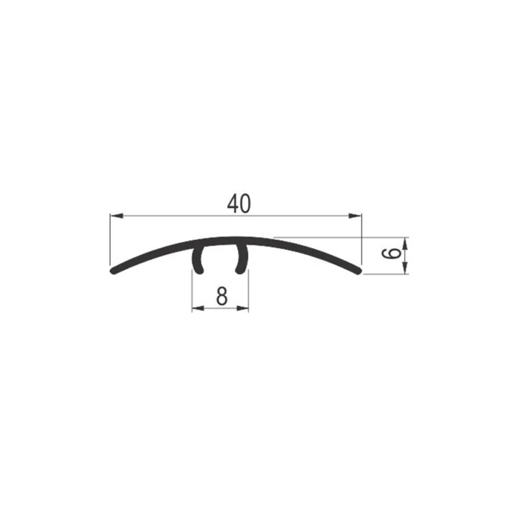 LIN 3379 AK L=1,80m al.profil
