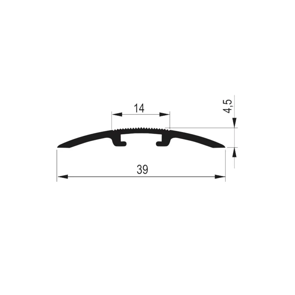 LIN 3379 ZM L=1,80m al.profil