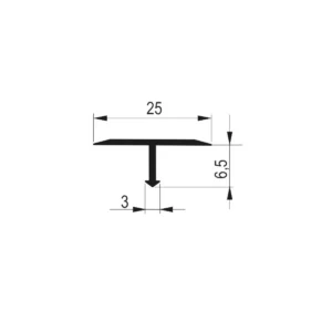 LIN 4336 AH L=0,89m al.profil
