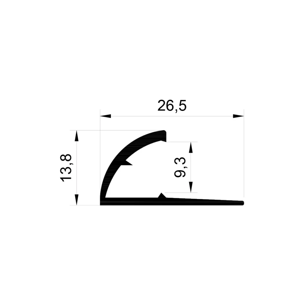 LNV 4412 SM L=2,70m al.profil