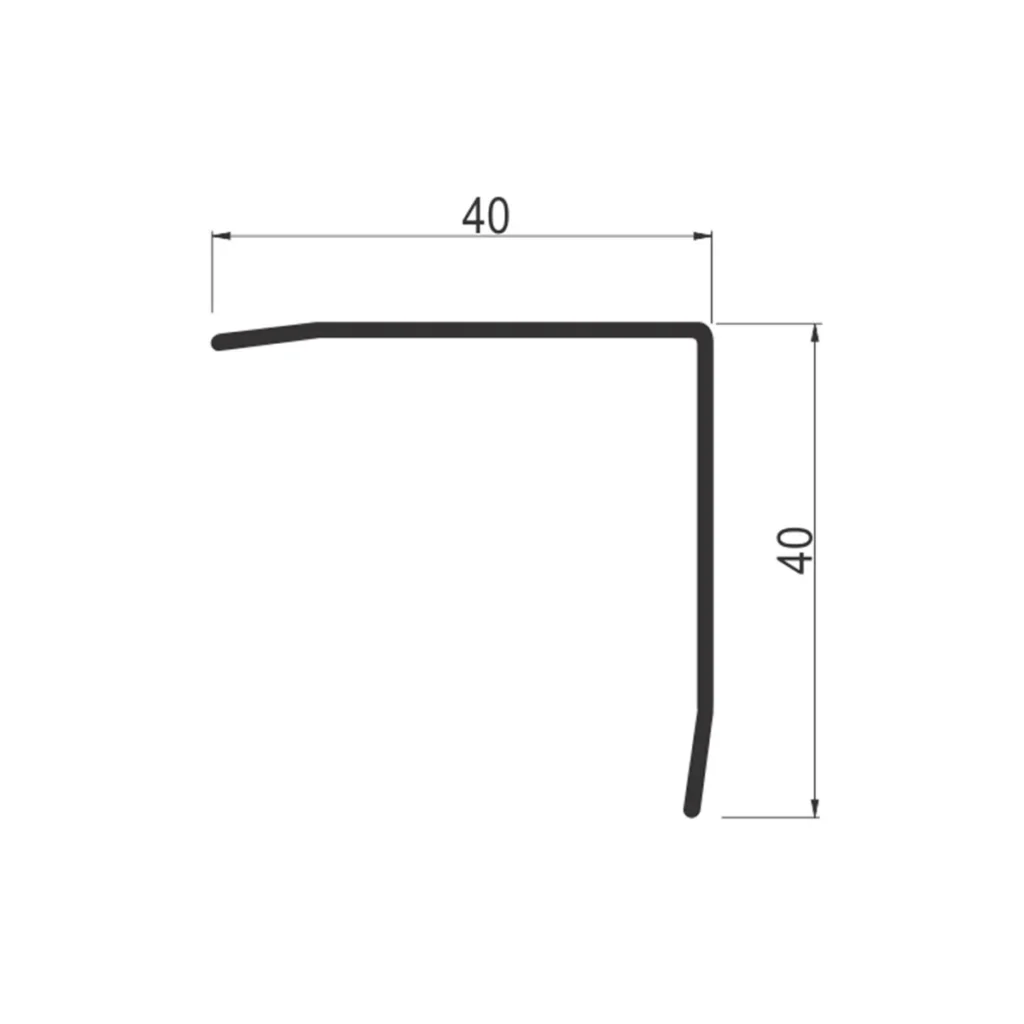 LZZ INOX profil 40×40 L=2.5m