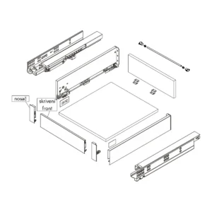 OKL E Front sk. 1100mm bel DTC