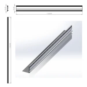 OKL E Front sk. 1100mm bel DTC