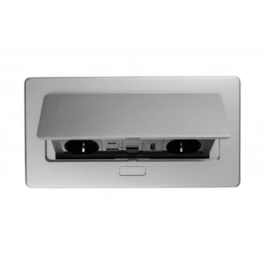 OU utič.MULTISOFT 2x,HDMI siva