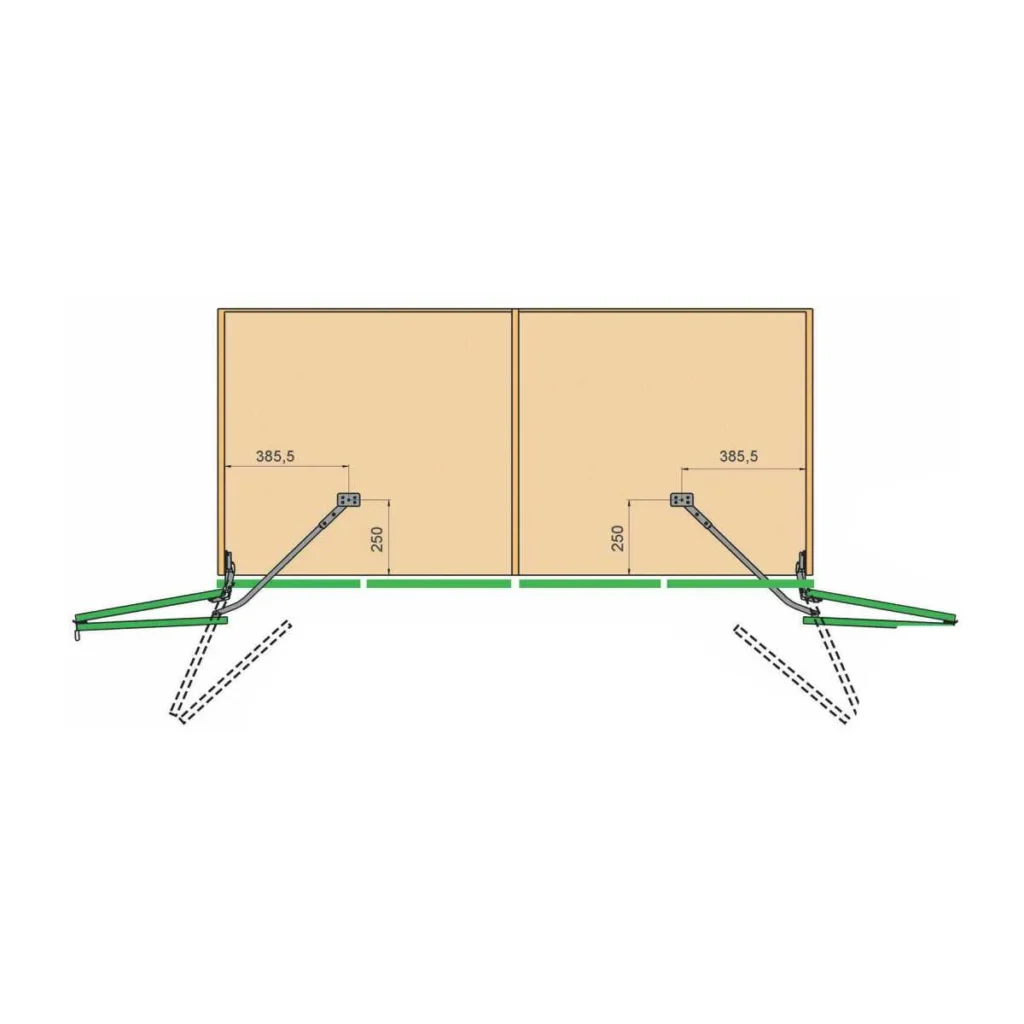 PV S 45 preklopni mehanizam 30kg