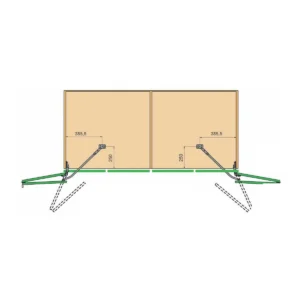 PV S 45 preklopni mehanizam 30kg