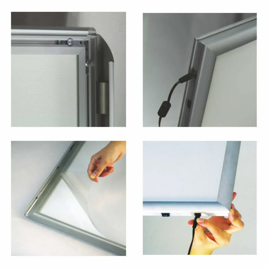 REK oglasna tabla 2st B1 LED 25mm