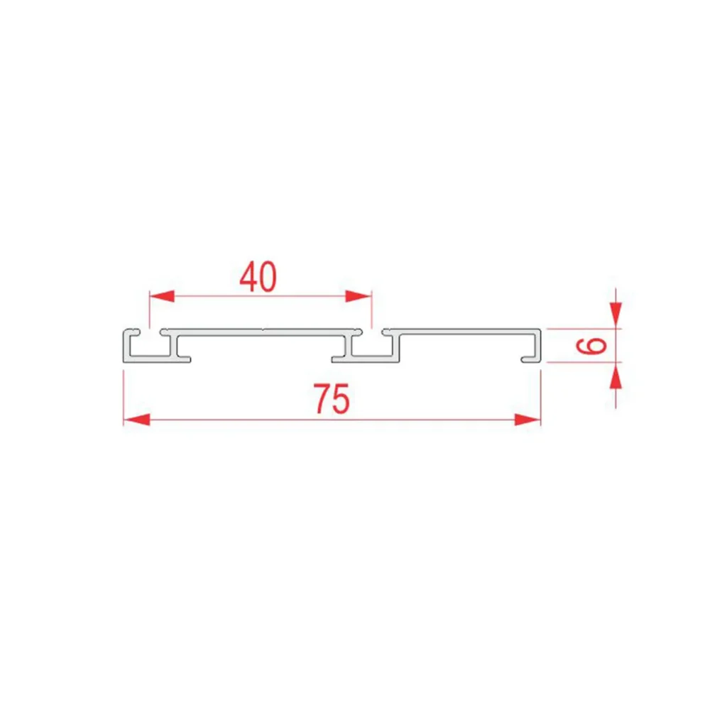 S4 OP-16 donja 2k šina AL 3m