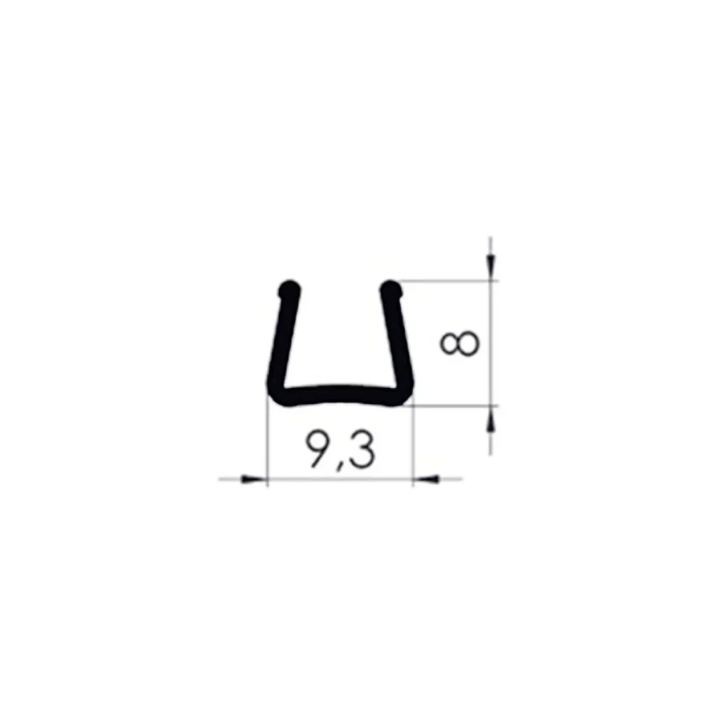 SS SC-6-6 gornji profil PVC