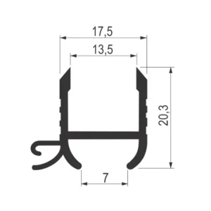 TAB 4837 profil za table AL SM