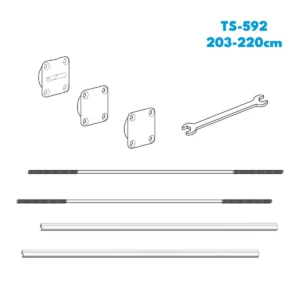 TS-592 zatezač vrata 203-220cm