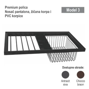UP Premium polica – Model 3