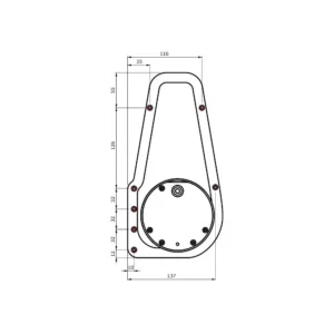 UPP lifter 78-115/15kg siva