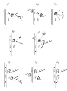 TM rozetna WC R012W6 CR