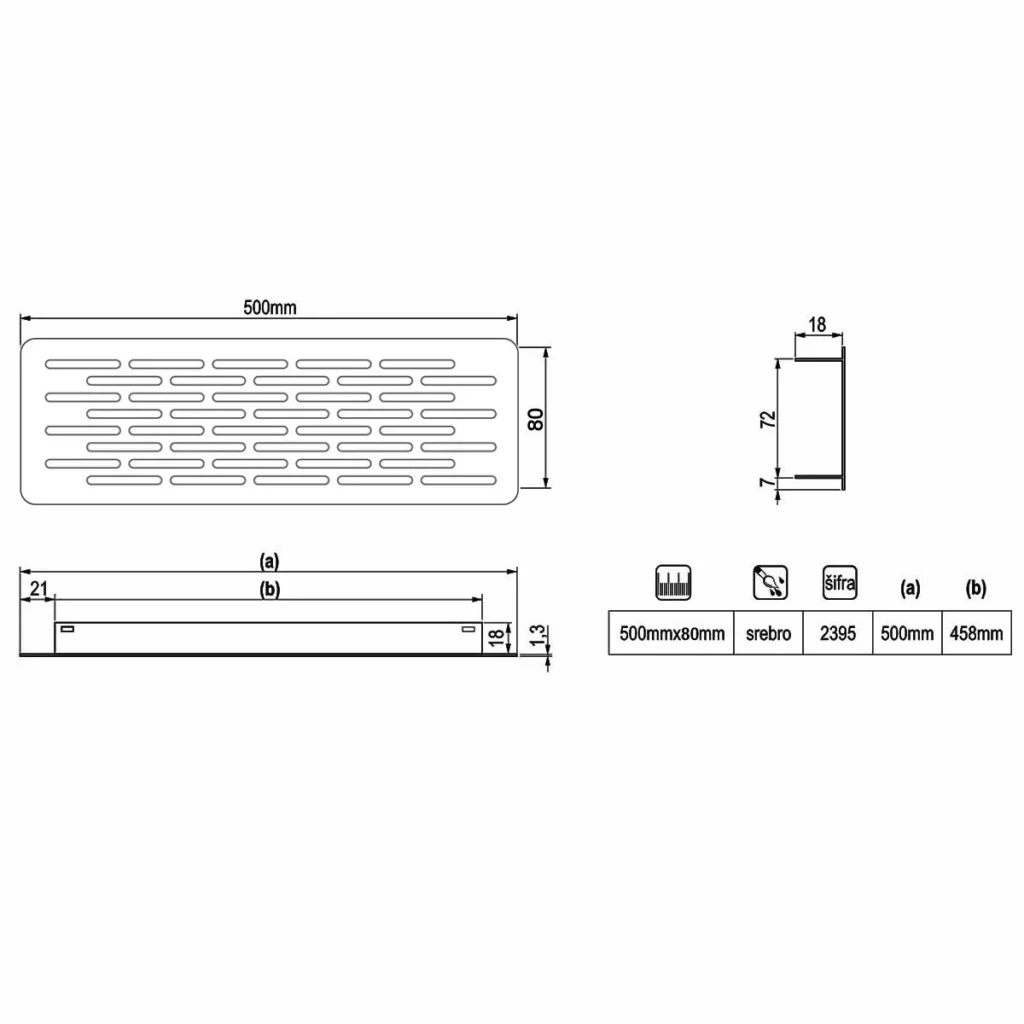VEN v.rešetka AL TQ-01 8×50
