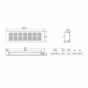 VEN v.rešetka AL TQ-01 8,5×30